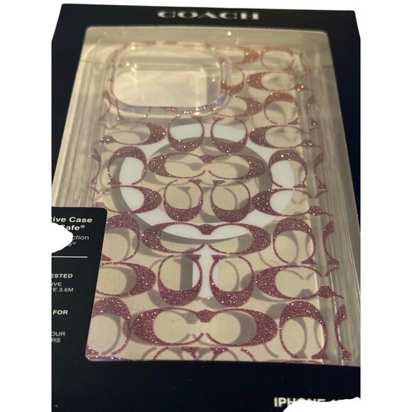 Coach Protective Case for iPhone 15 Pro Max with MagSafe Drop Protection - Picture 4 of 7